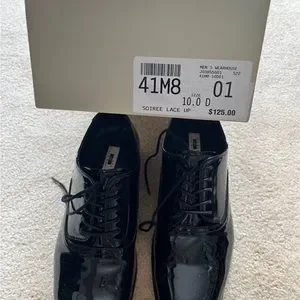 Like new tux shoes Joseph Abboud- size 10. Black. Joseph Abboud Soiree Formal Oxfords - Formal Shoes | Jos A Bank main image 4